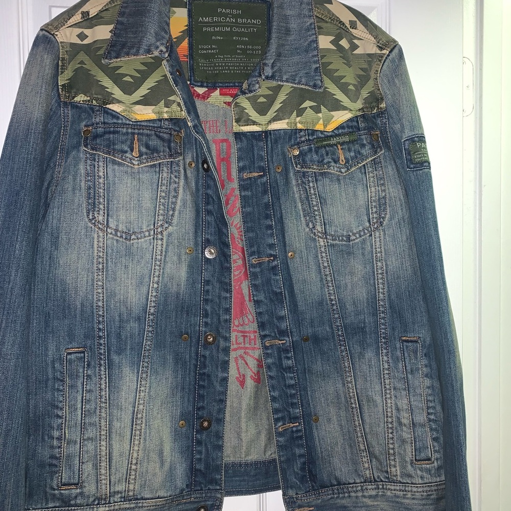 Parish American brand jean jacket